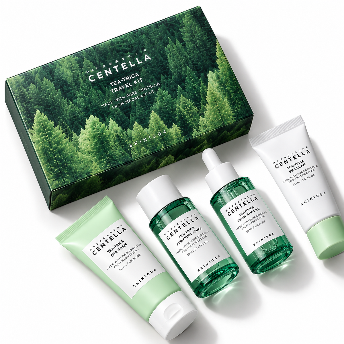 Madagascar Centella Tea-Trica Travel Kit