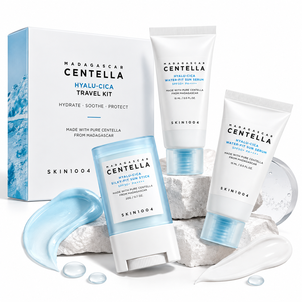 SKIN1004 Madagascar Centella Sunscreen Travel Kit