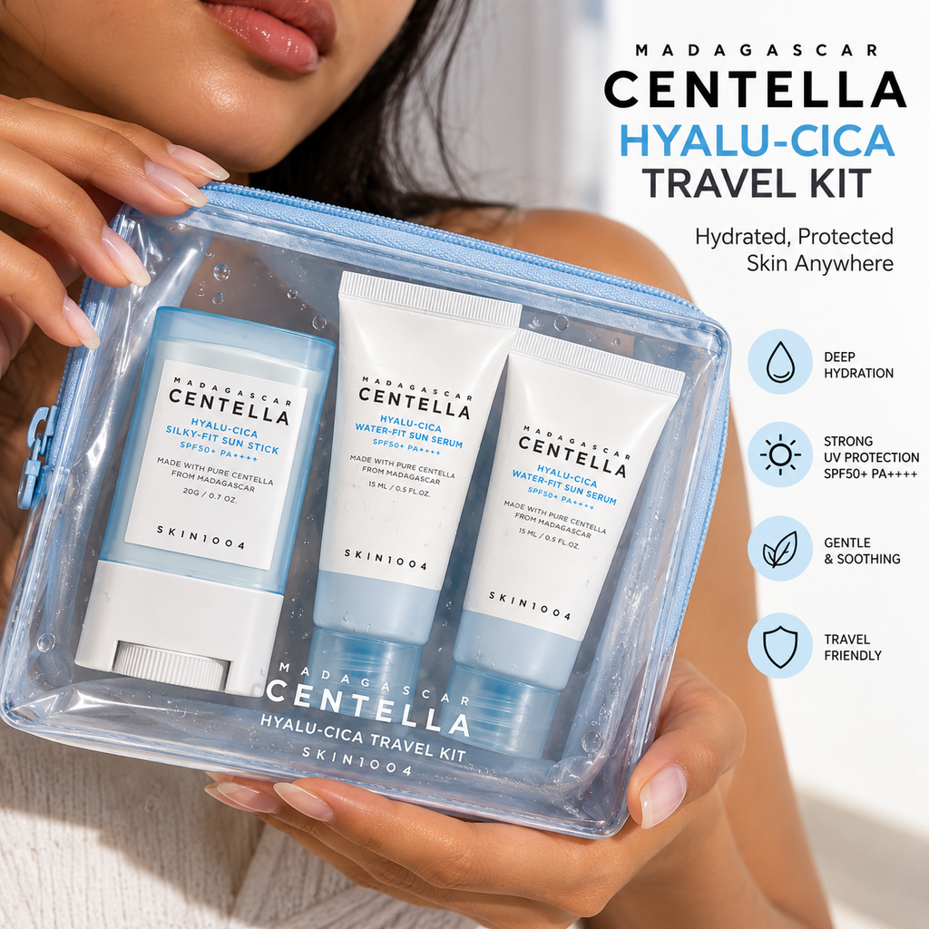 SKIN1004 Madagascar Centella Sunscreen Travel Kit