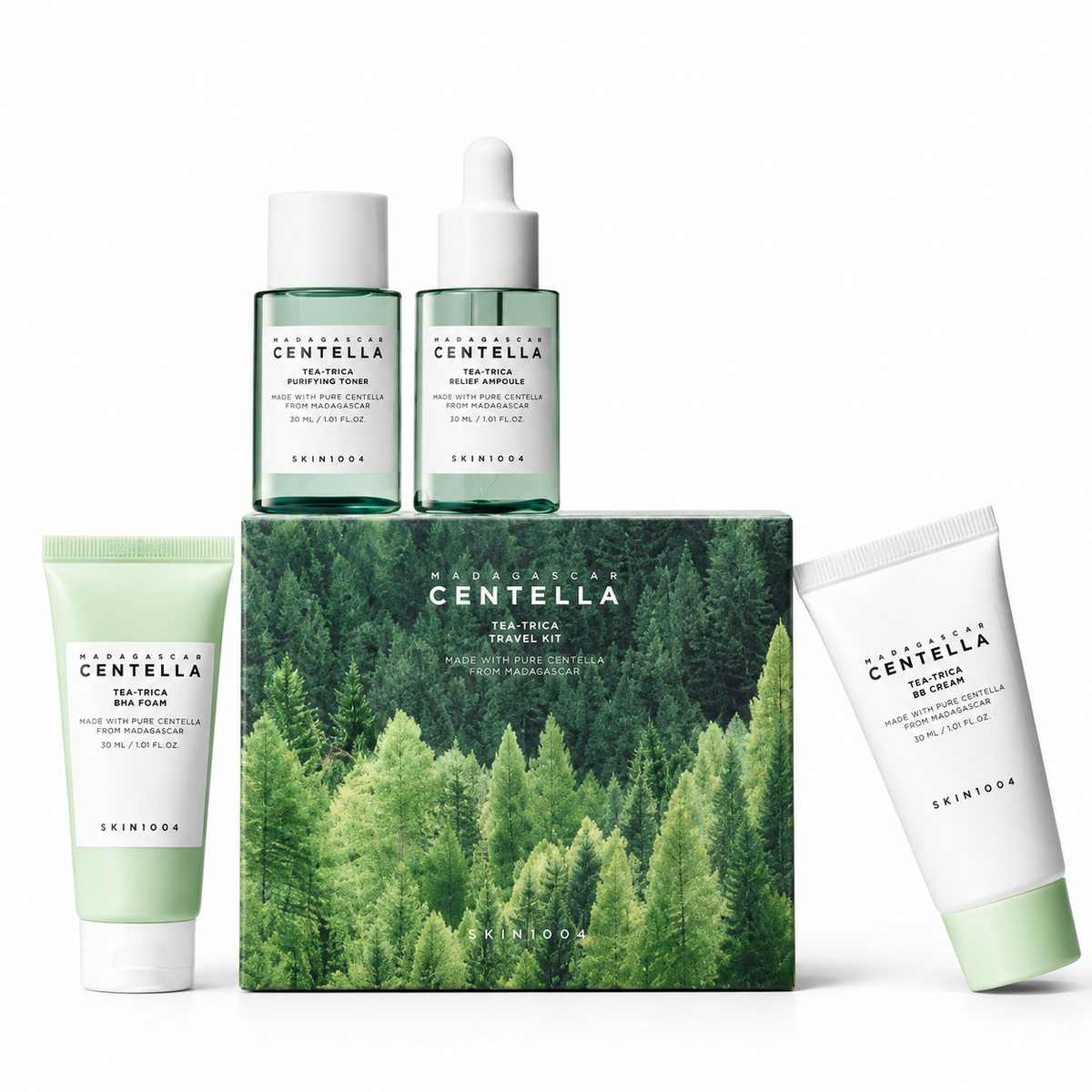 Madagascar Centella Tea-Trica Travel Kit
