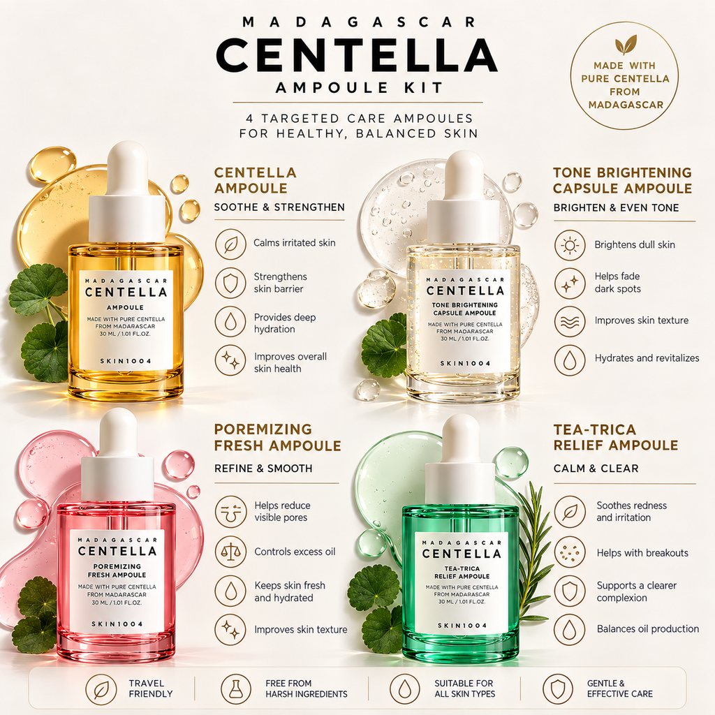 SKIN1004 Madagascar Centella Ampoule Kit